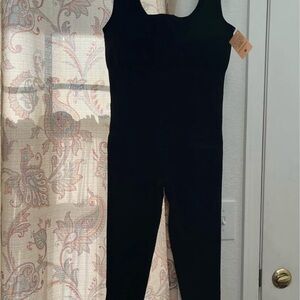 Elegant Black Jumpsuit/Shapewear